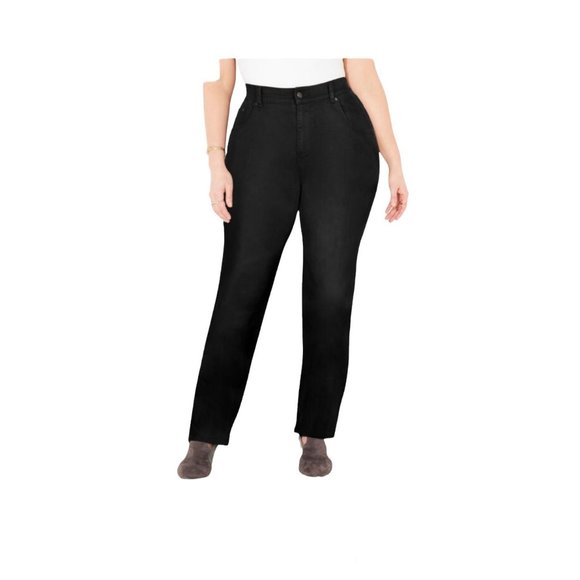 Catherines Denim - Catherines black stretch curvy jeans size 20WP casual style cute